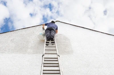 Peinture extérieure à Somloire — façades et ravalement
